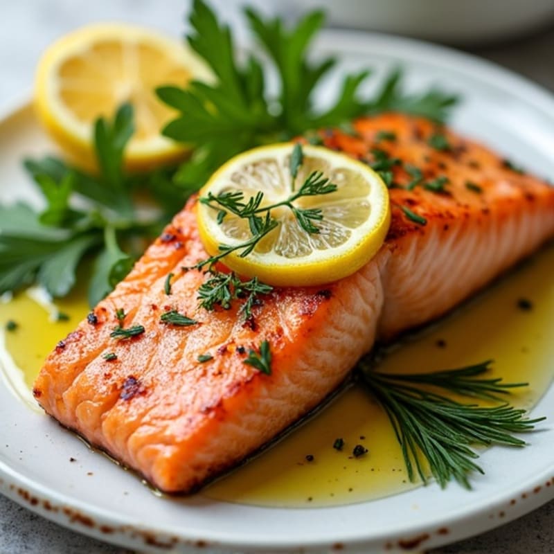 Citrus-Herb Grilled Salmon with Fresh Herbs