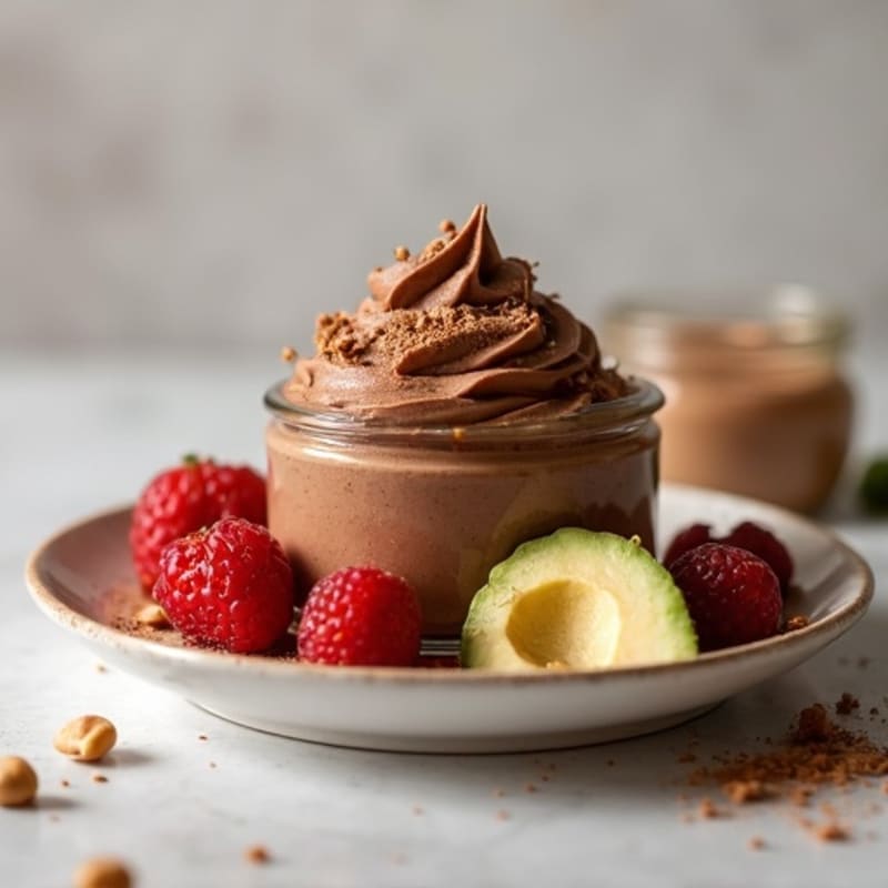 Chocolate Peanut Butter Protein Mousse