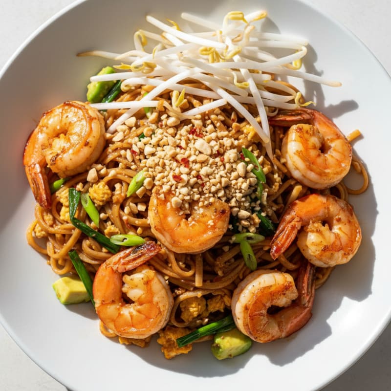 Shrimp Pad Thai Noodles