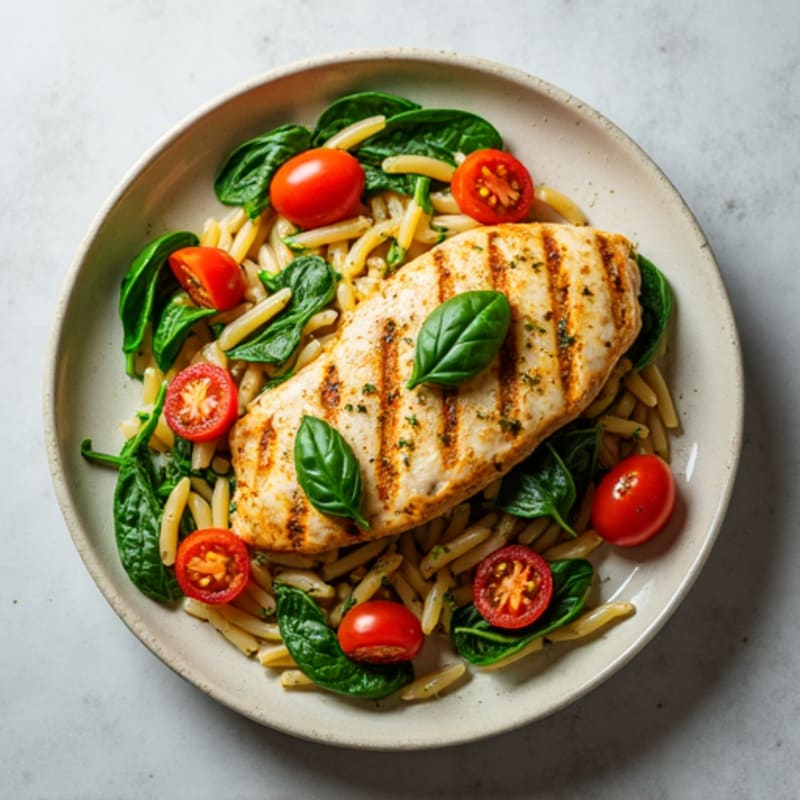 Creamy Pesto Chicken Pasta with Fresh Herbs