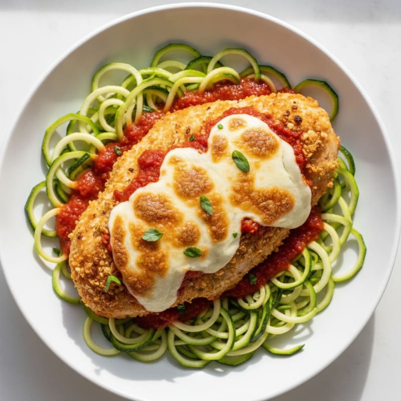 Crispy Almond-Crusted Chicken Parmesan