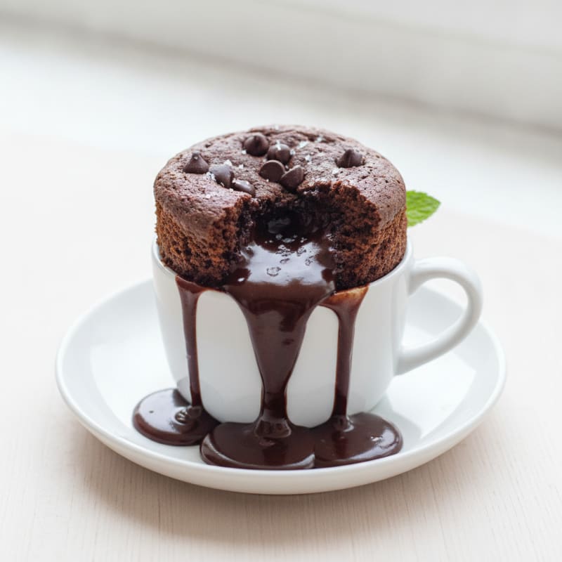 Rich Chocolate Protein Mug Cake