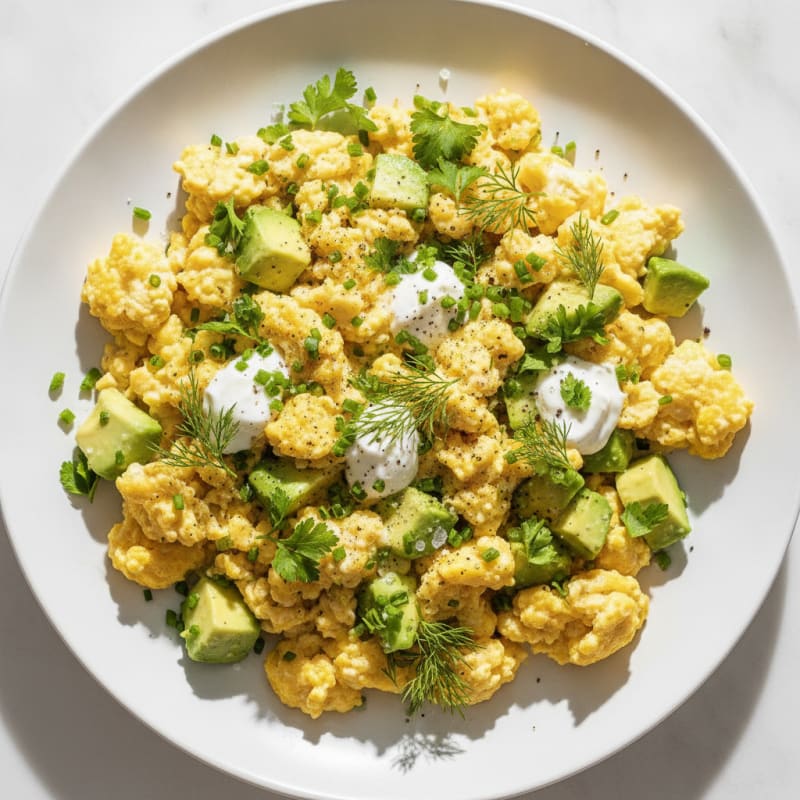 Herby Scrambled Eggs