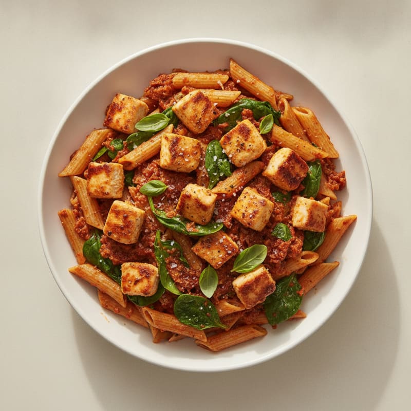 Sun-Dried Tomato Pesto Chicken Pasta