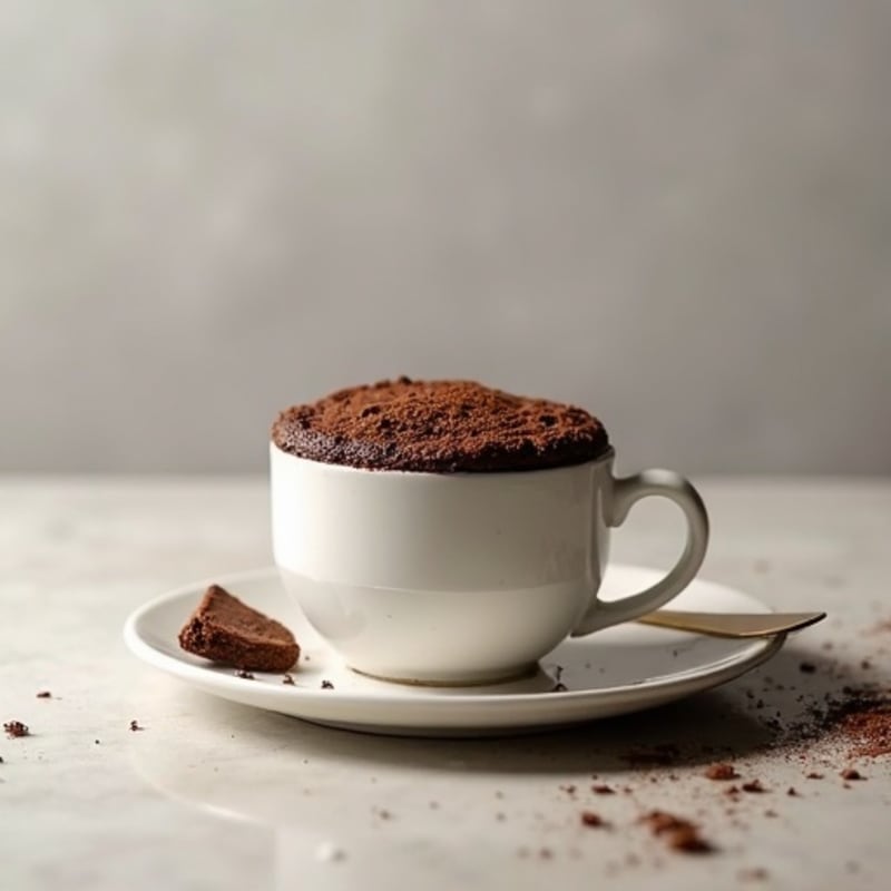 High-Protein Chocolate Fudge Mug Cake