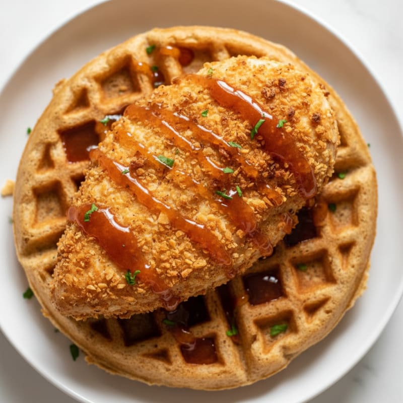 Golden Chicken & Waffles