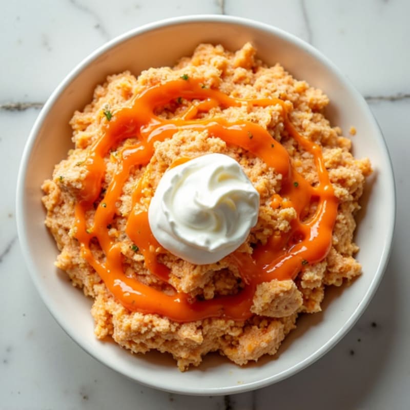 Creamy Greek Yogurt Buffalo Chicken Dip