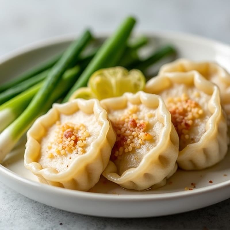 Lightened-Up Chicken and Cauliflower Dumplings