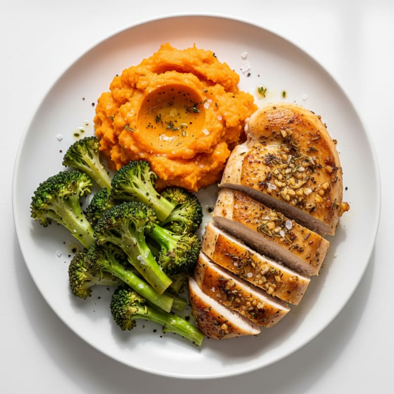 Garlic Herb Roasted Chicken Breast