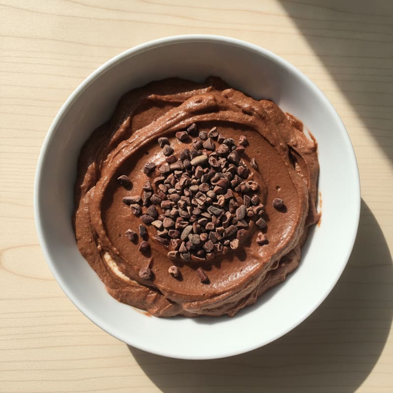 Silky Chocolate Protein Pudding