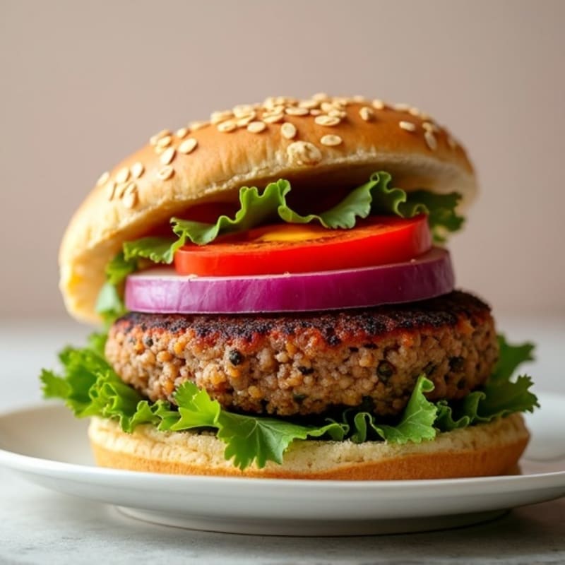 Smoky Chipotle Black Bean Quinoa Burgers