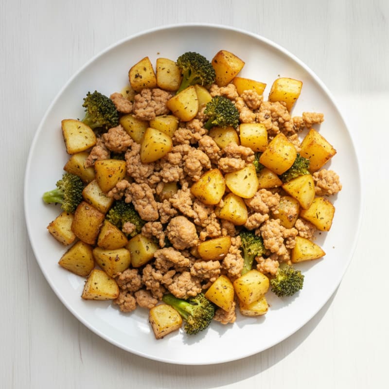 Herb-Baked Turkey and Potato Dinner