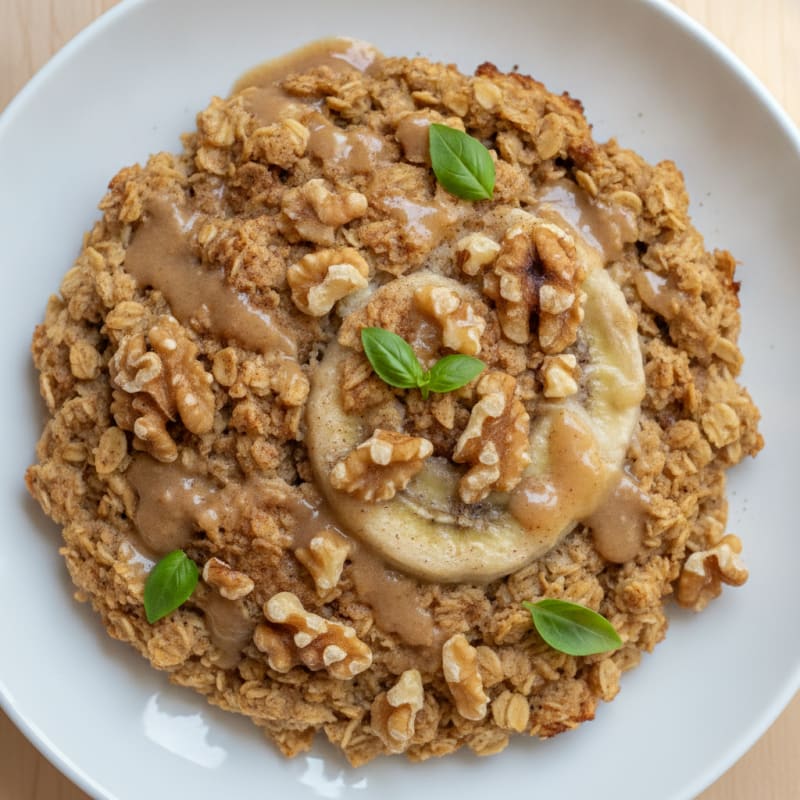Banana Nut Baked Oatmeal