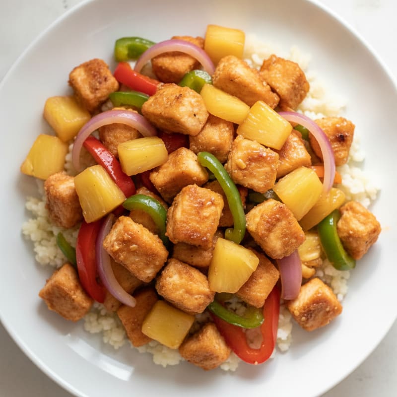 Sweet and Sour Chicken with Pineapple