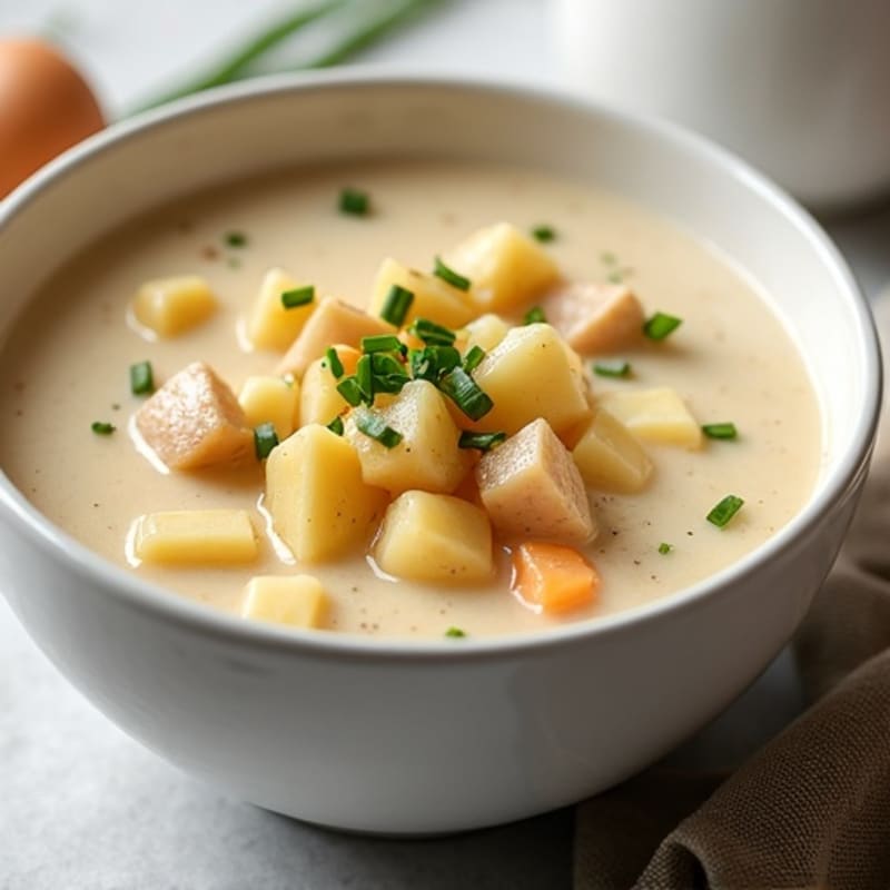 Creamy Healthy Loaded Baked Potato Soup