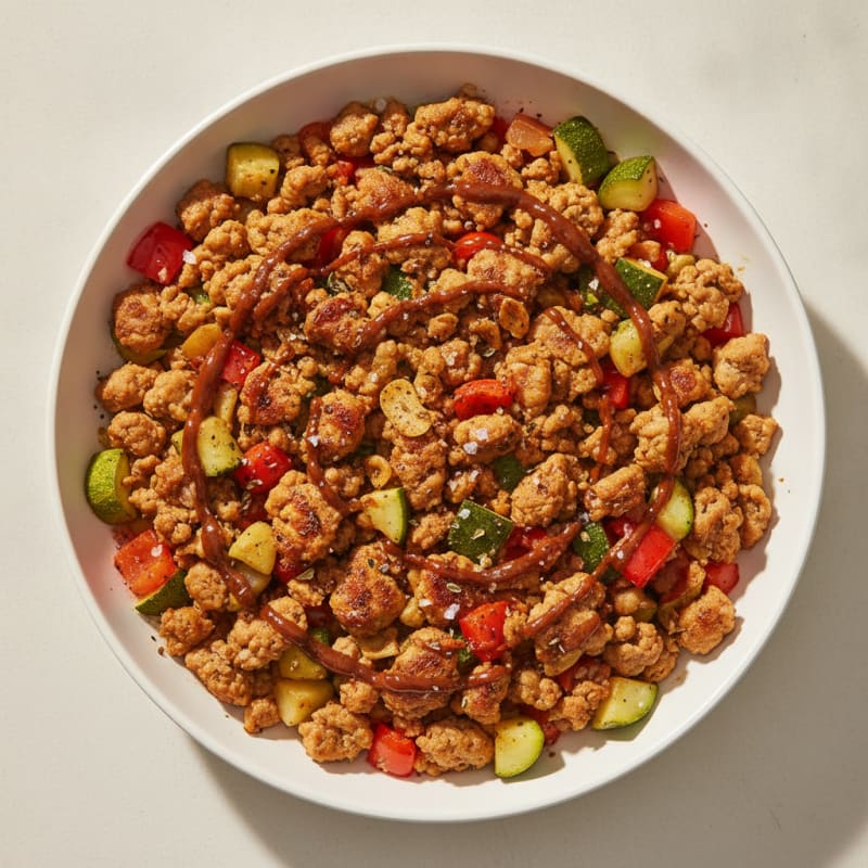Savory Turkey and Vegetable Skillet