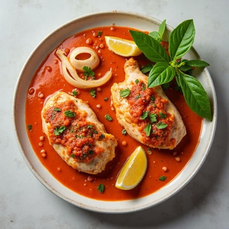 Creamy Spiced Tomato Chicken