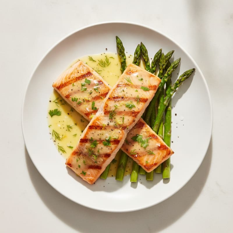 Lemon Herb Grilled Salmon