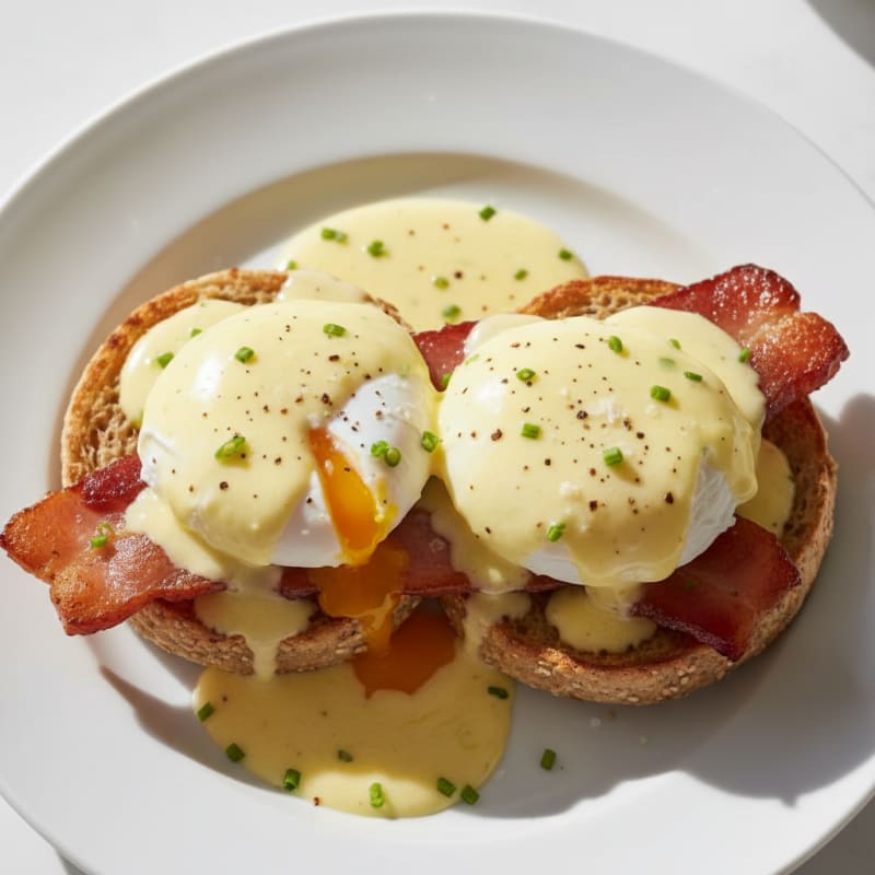 Classic Eggs Benedict with Hollandaise