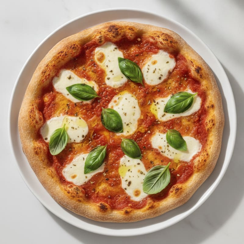 Classic Margherita Pizza with Fresh Basil