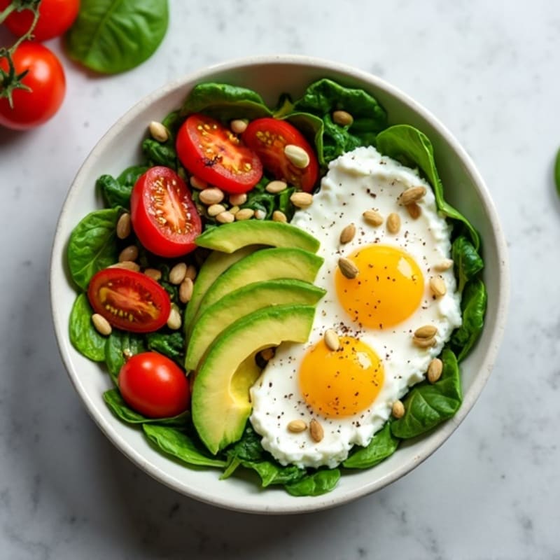 Creamy Avocado Cottage Cheese Power Bowl