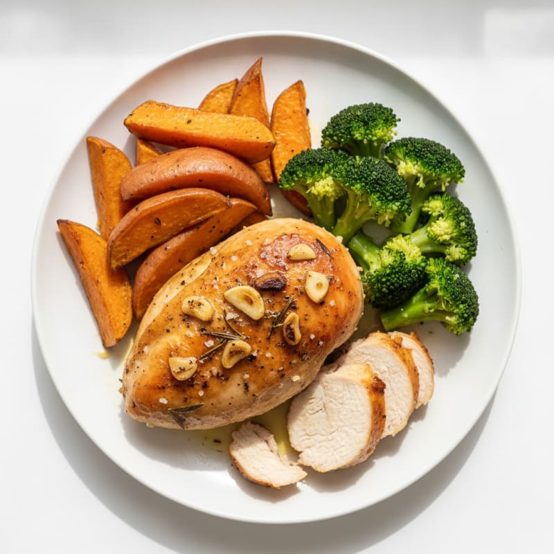 Garlic Herb Roasted Chicken
