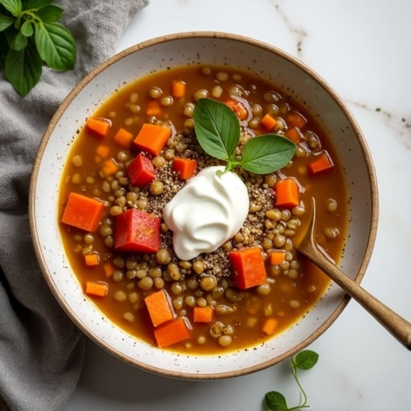 Hearty Spiced Lentil Soup