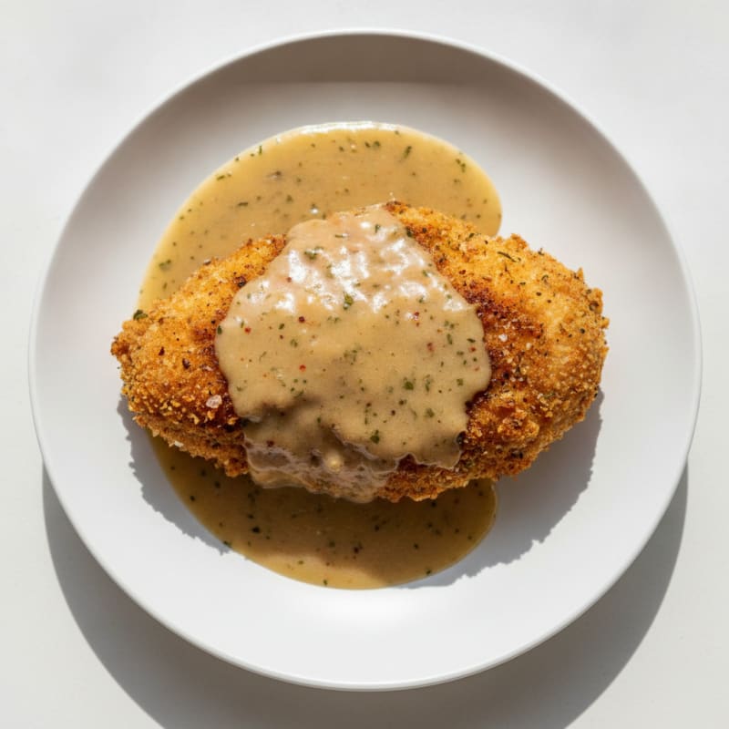 Classic Buttermilk Fried Chicken with Gravy