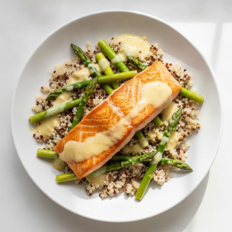 Pan-Seared Salmon with Lemon-Dill Sauce