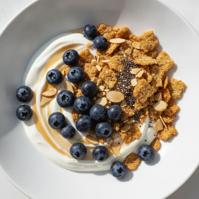 Berry Greek Yogurt Protein Cereal Bowl