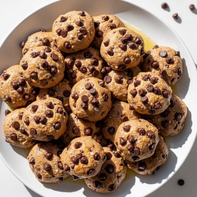 Creamy Chocolate Chip Cookie Dough Bites