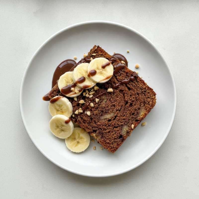Chocolate Banana Snack Cake