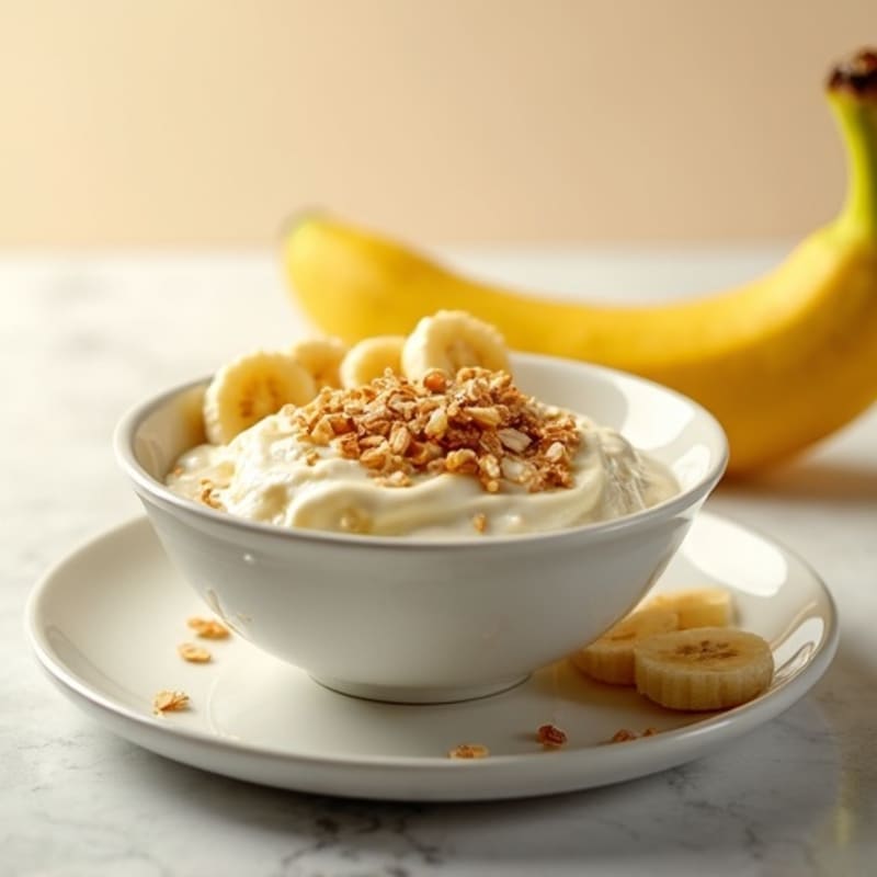 Creamy Rolled Oats with Fresh Banana