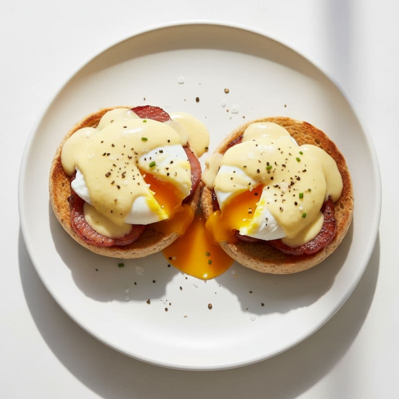 Classic Eggs Benedict with Hollandaise