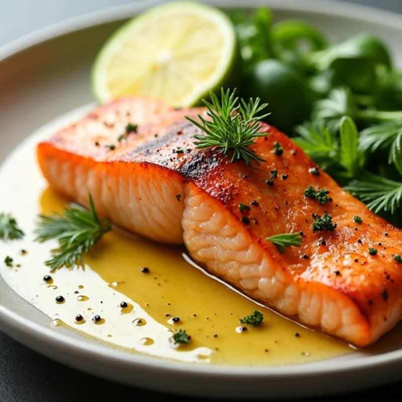 Citrus-Herb Grilled Salmon with Fresh Herbs