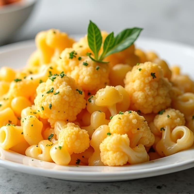 Protein-Packed Cauliflower Mac with Sharp Cheddar