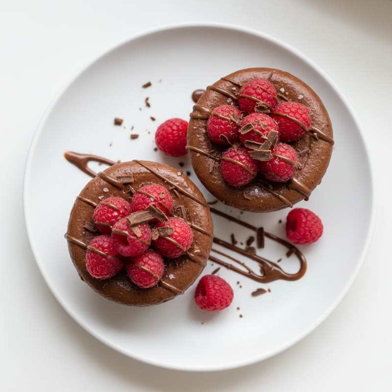 Silky Dark Chocolate Mousse Cups