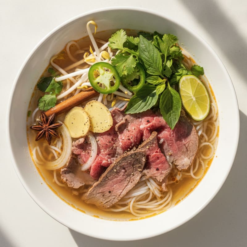 Vietnamese Beef Noodle Soup