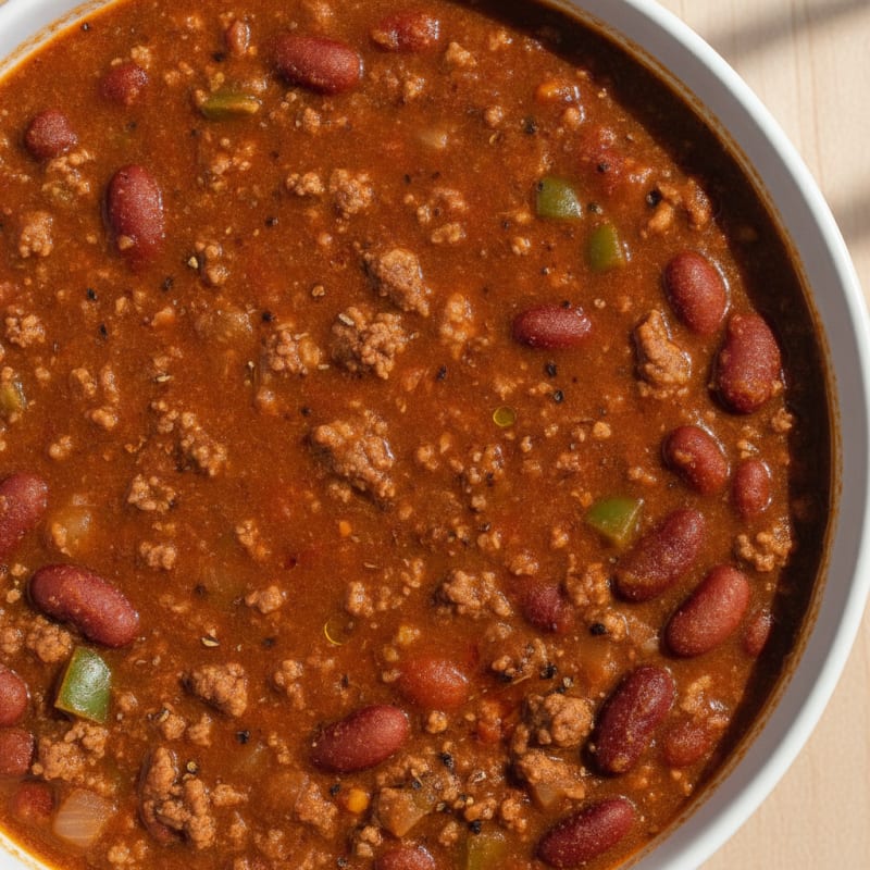 Slow Cooker Beef Chili