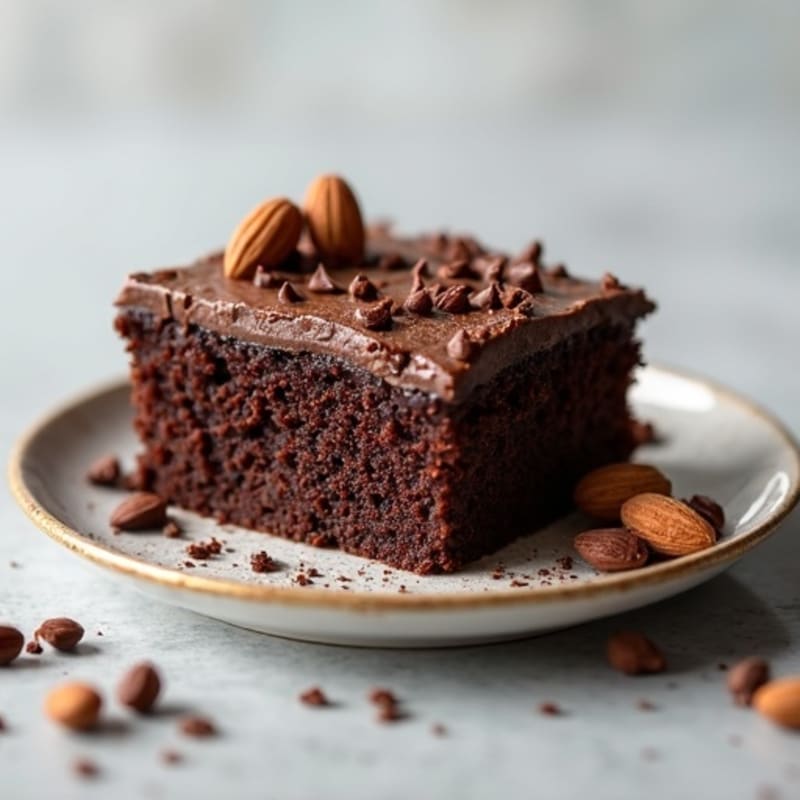 Flourless Dark Chocolate Almond Cake