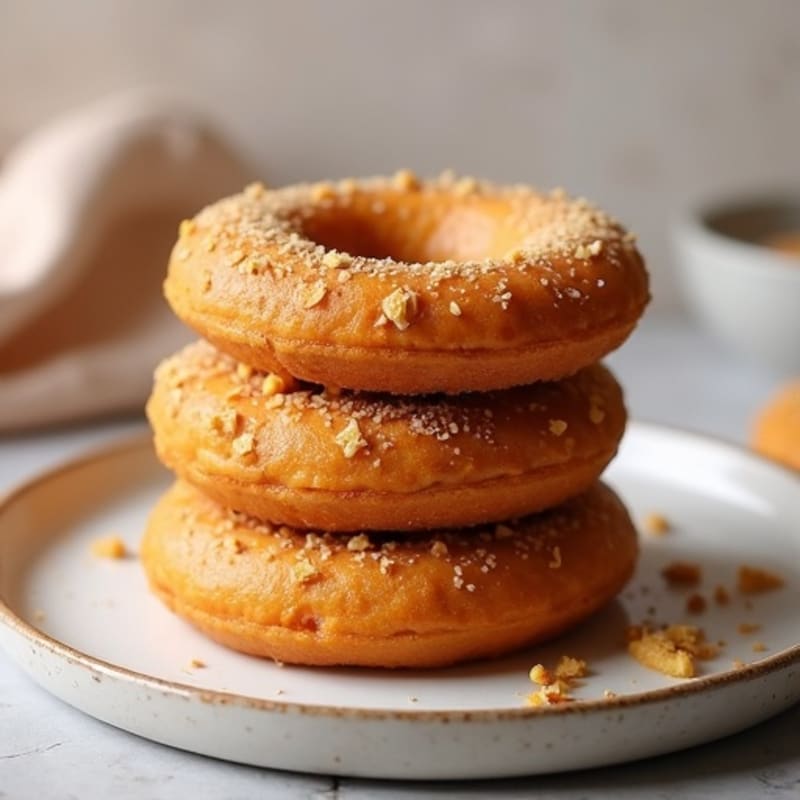 Protein-Packed Baked Pumpkin Spice Donuts