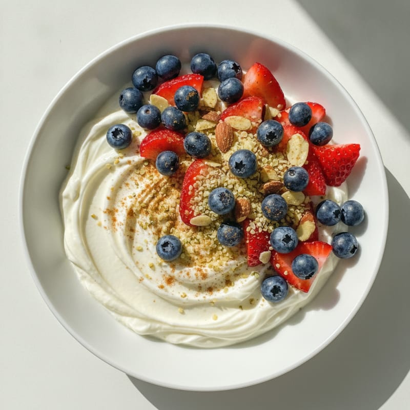 Berry Protein Yogurt Bowl