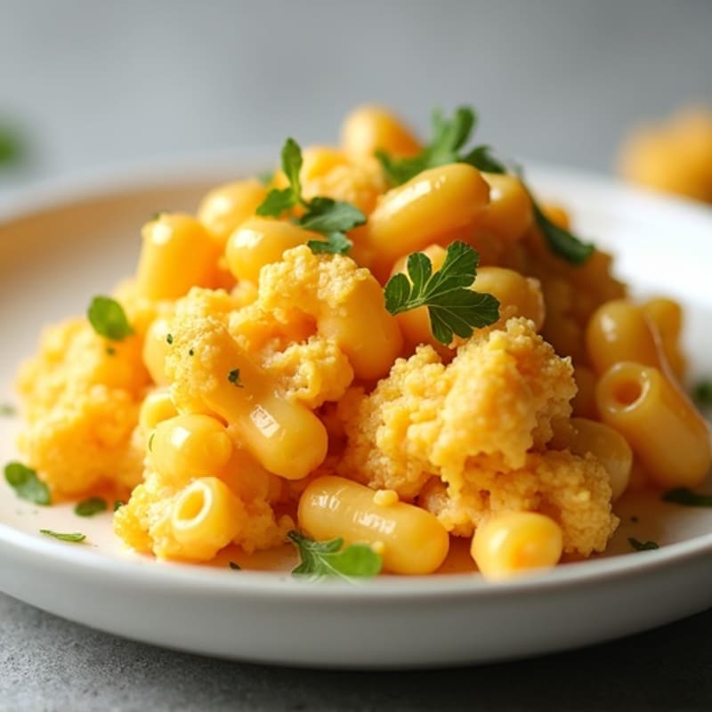 Protein-Packed Cauliflower Mac with Sharp Cheddar