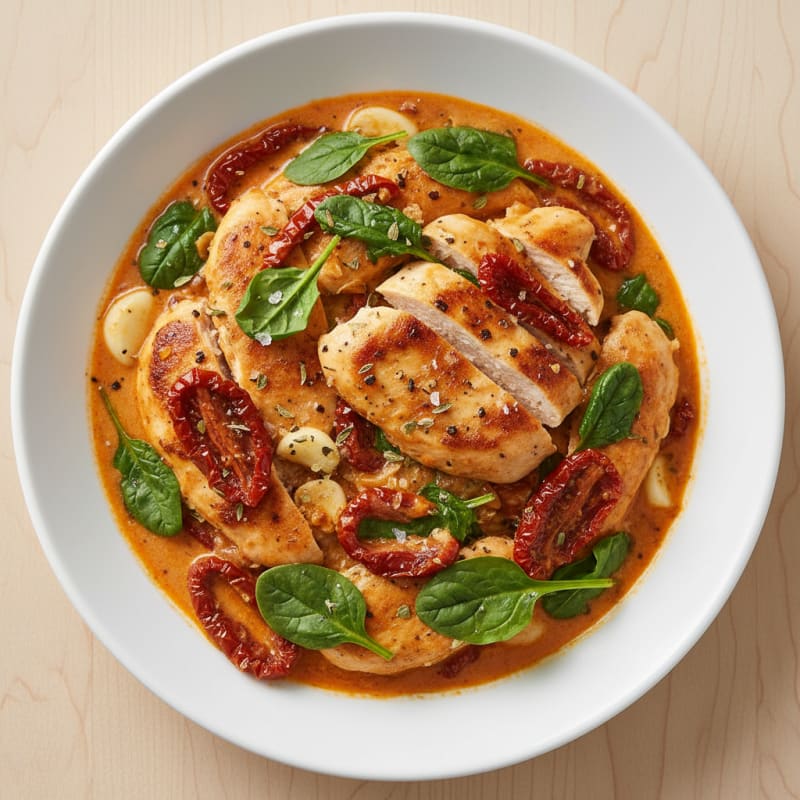 Creamy Tuscan Chicken Skillet