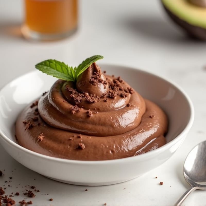 Silky Chocolate Protein Pudding with Greek Yogurt