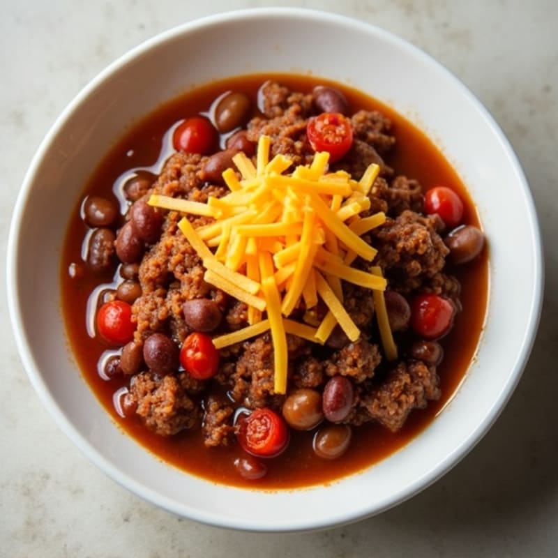Hearty Slow Cooker Beef Chili