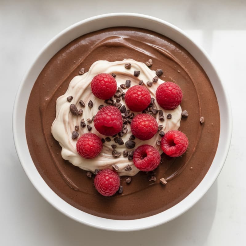 Silky Chocolate Protein Pudding