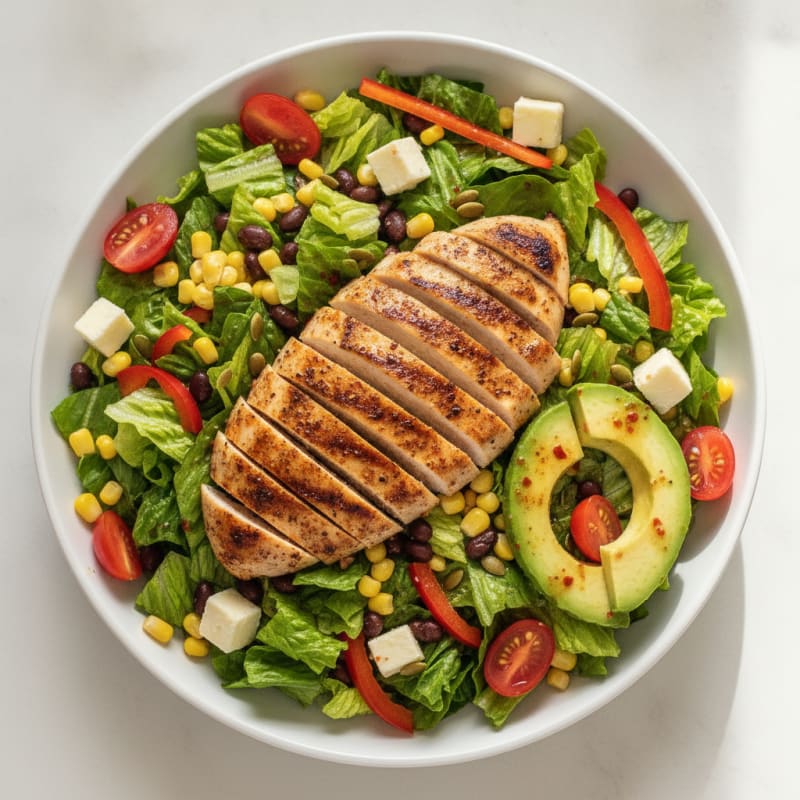 Southwest Chicken Salad with Chili-Lime Vinaigrette
