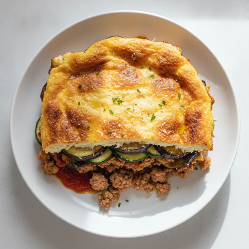 Classic Greek Lamb Moussaka