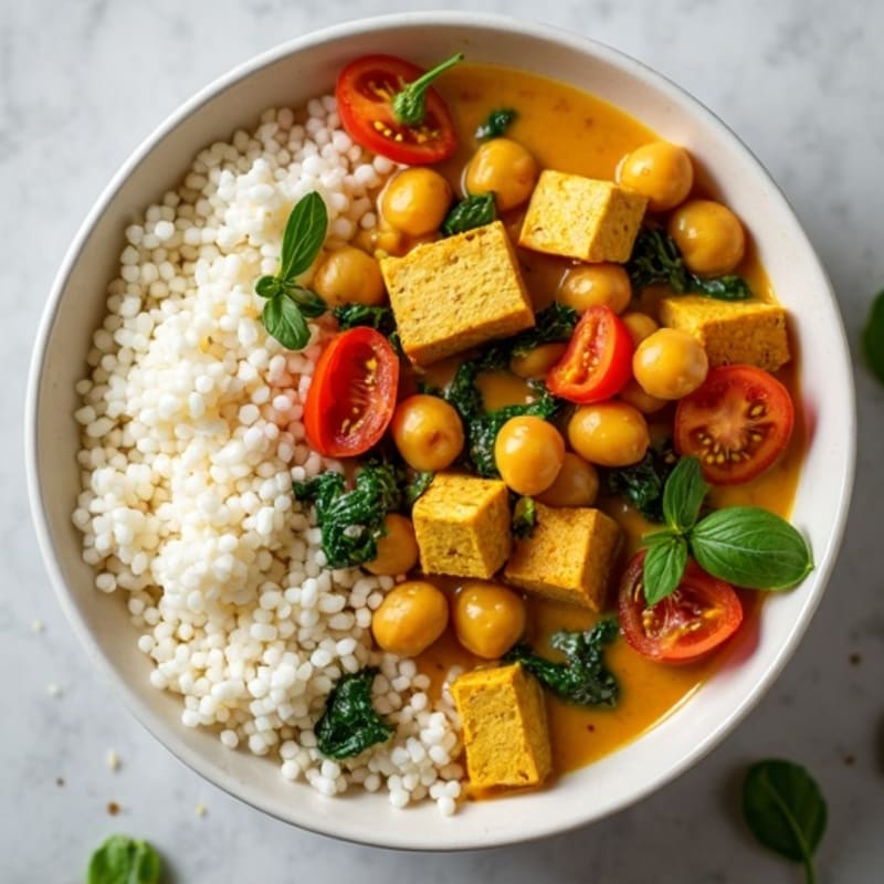 Creamy Chickpea and Coconut Curry